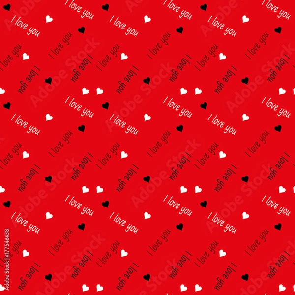 Obraz valentines day vintage background