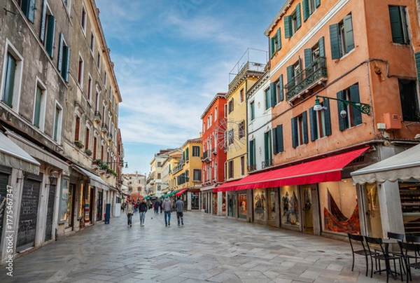 Obraz Old street in Venice