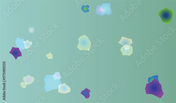 Fototapeta Abstract Background with Geometric Shapes and Gradient Colors for Modern Design Aesthetic