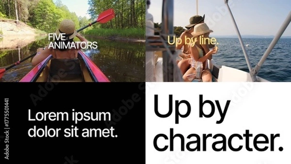 Obraz Simple Text Animators