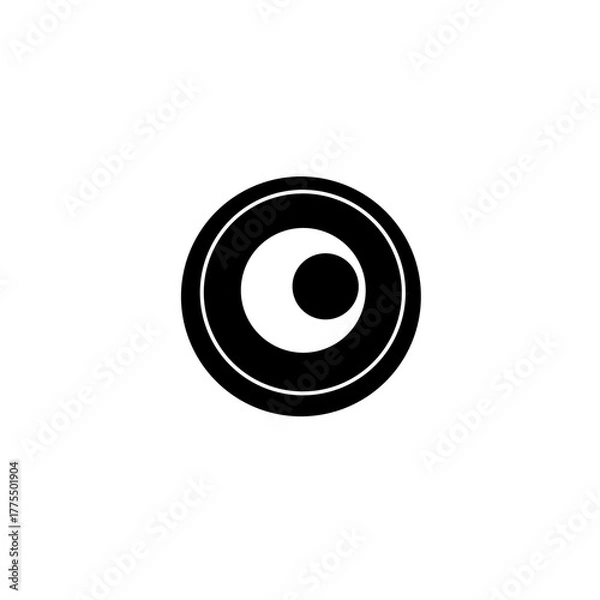 Obraz eye icon vector illustration