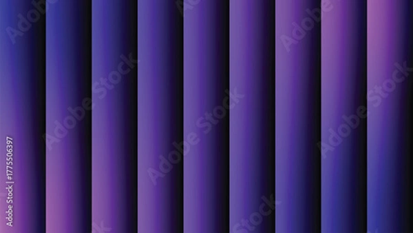Fototapeta Vertical gradient stripes of purple hues for digital background design