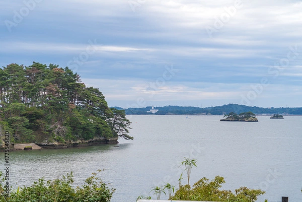 Obraz 日本三景に数えられる松島の風景