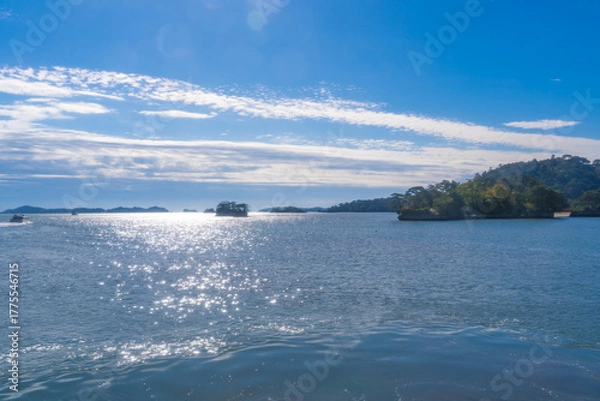 Obraz 日本三景に数えられる松島の風景