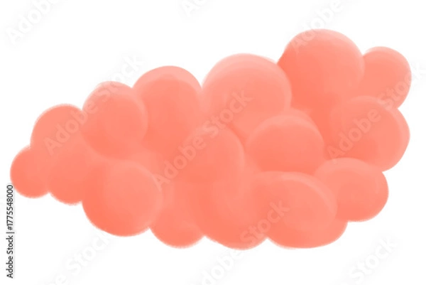 Obraz Clouds shaped balloons