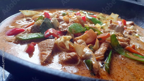 Fototapeta hähnchencurry