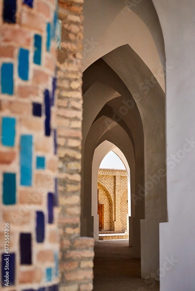 Obraz Middle Eastern architecture on the Silk Road