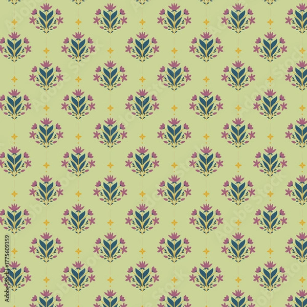 Obraz seamless floral pattern