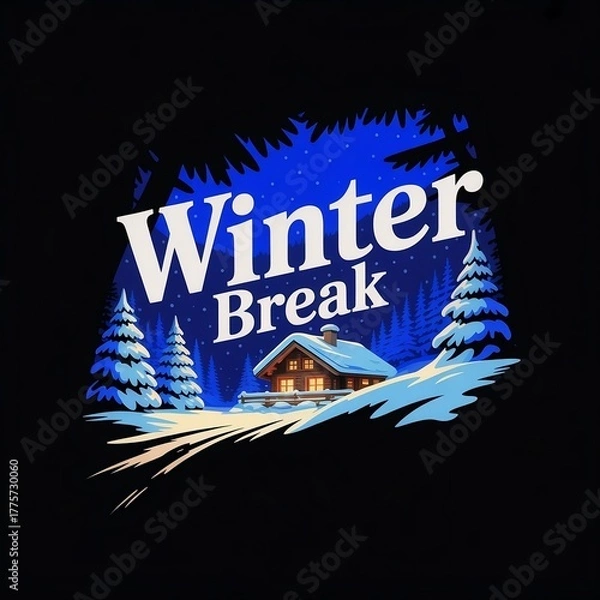 Fototapeta Winter Break