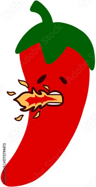 Fototapeta 불난 고추