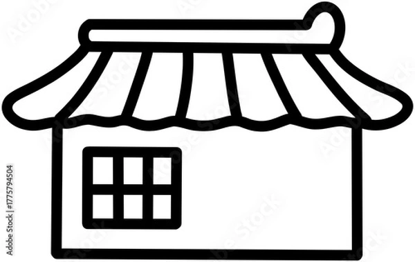 Fototapeta 한국 전통 집