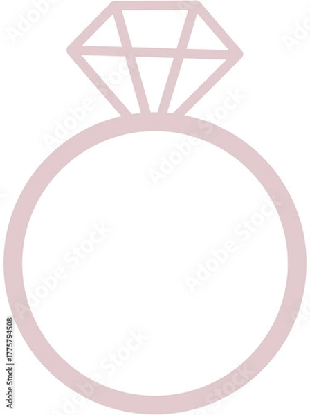 Fototapeta 프로포즈 반지