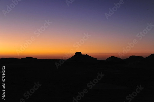 Obraz Sunrise in the Desert