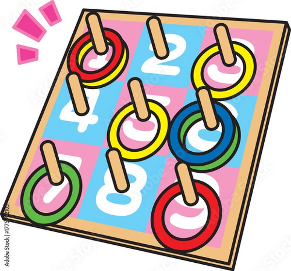 Obraz 輪投げのおもちゃ