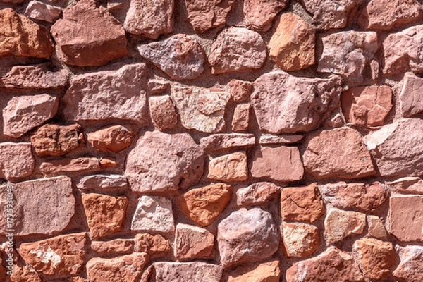 Fototapeta red rock wall