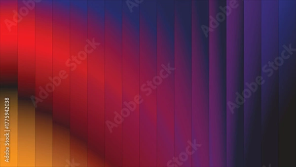 Fototapeta Abstract colorful background with vertical lines creating a vibrant and modern aesthetic for graphic design projects