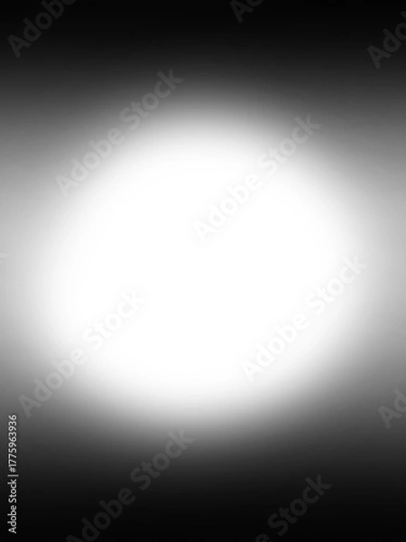 Obraz Vignette effect overlay in square format on transparent background