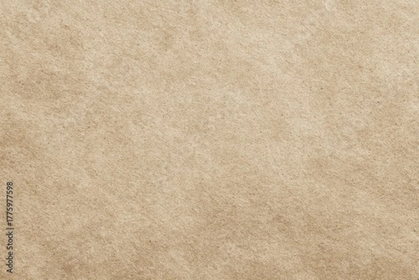 Fototapeta Close-up of textured, light beige kraft paper