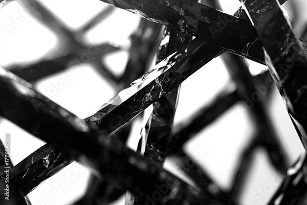 Fototapeta Abstract Geometric Design Lines Shapes Texture