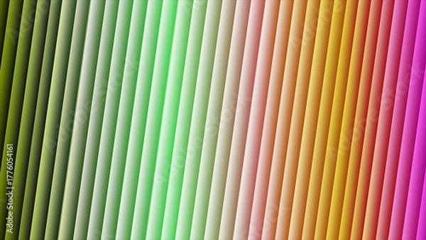 Fototapeta Abstract Gradient Stripes with Soft Pastel Hues and Subtle Lighting