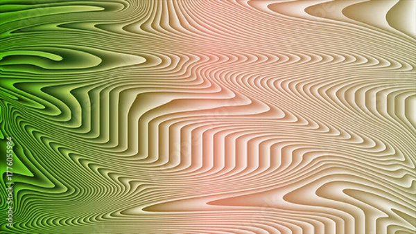 Fototapeta Colorful Gradient Pattern with Striped Woodgrain Texture Background