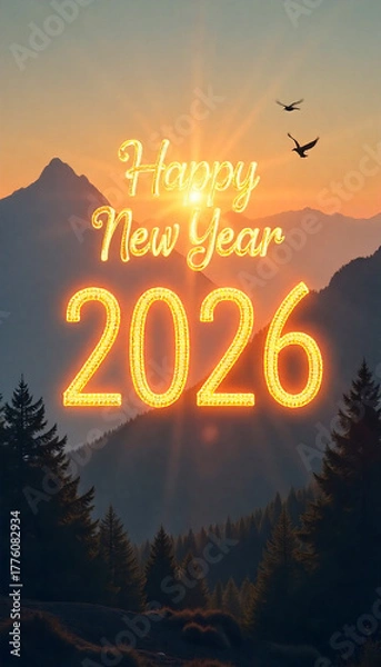 Obraz Happy New Year 2026