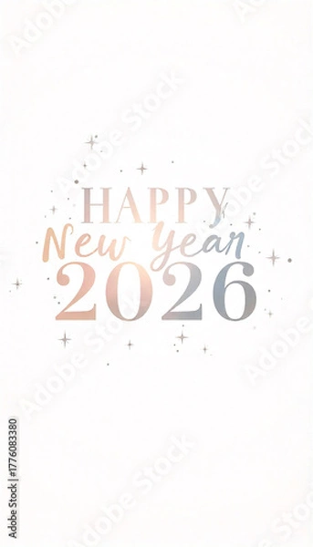 Obraz Happy New Year 2026