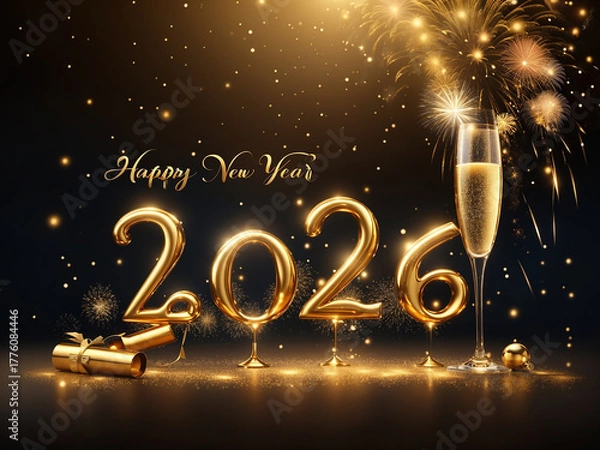 Obraz Happy New Year 2026