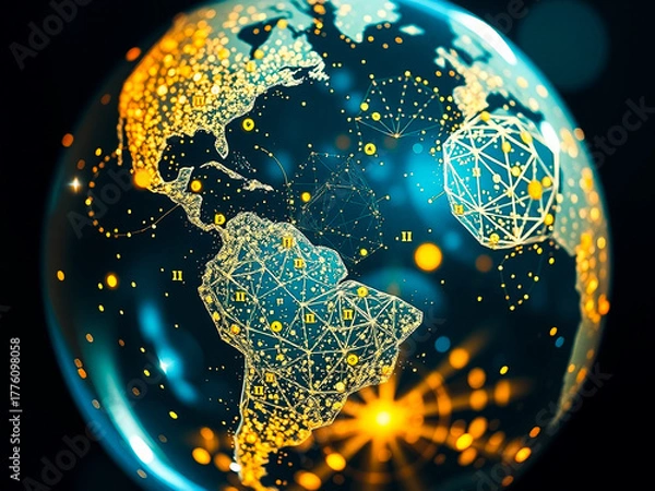 Obraz 透明感のある世界