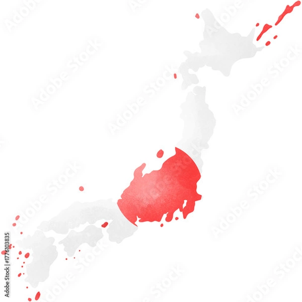 Obraz Tiny Spirits Dancing Through Japan