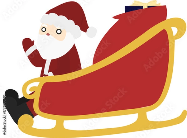 Obraz 산타썰매