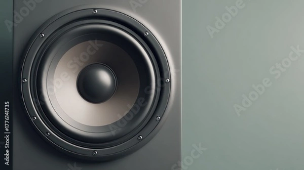 Fototapeta Studio speaker closeup