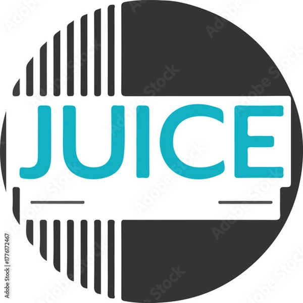 Fototapeta Juice Logo Design
