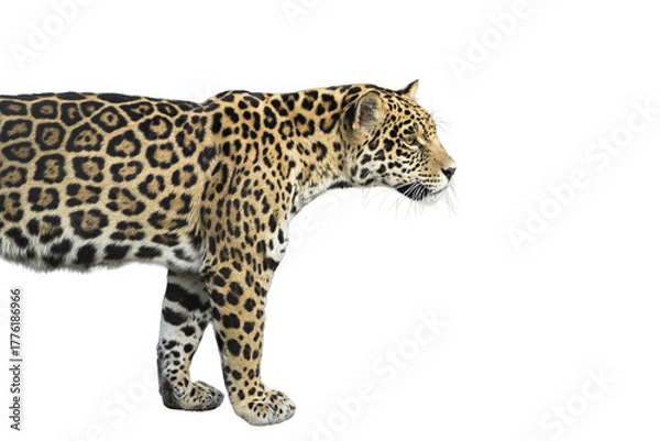 Fototapeta a jaguar isolated on transparent background