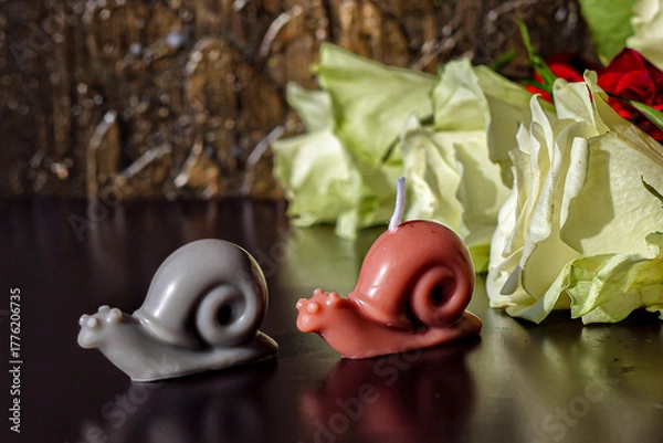 Obraz handmade candle