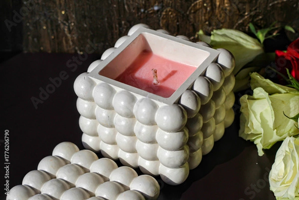 Obraz handmade candle