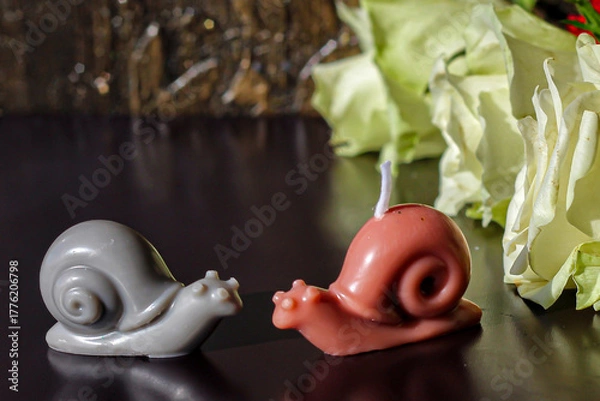 Obraz handmade candle