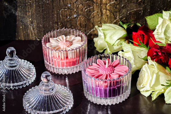 Obraz handmade candle