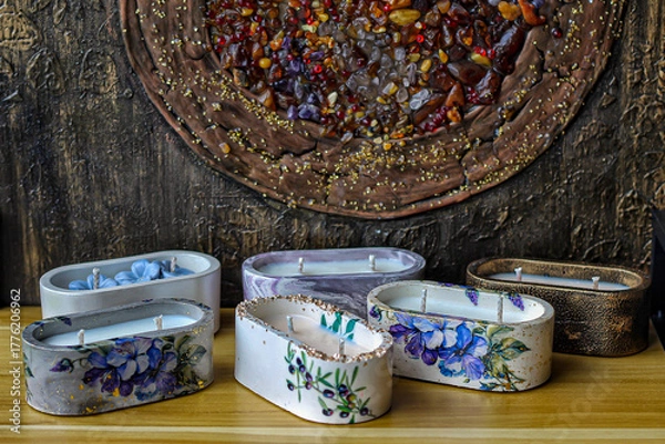 Obraz handmade candle