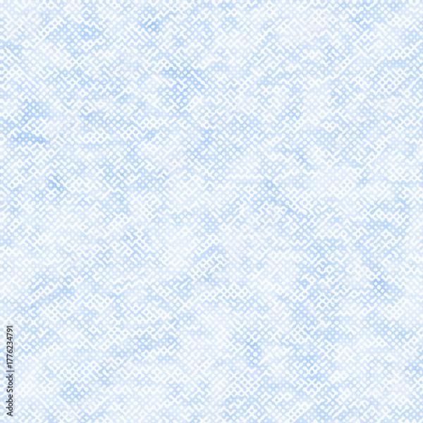 Obraz Grunge Washed Out Halftone Crumpled Pattern