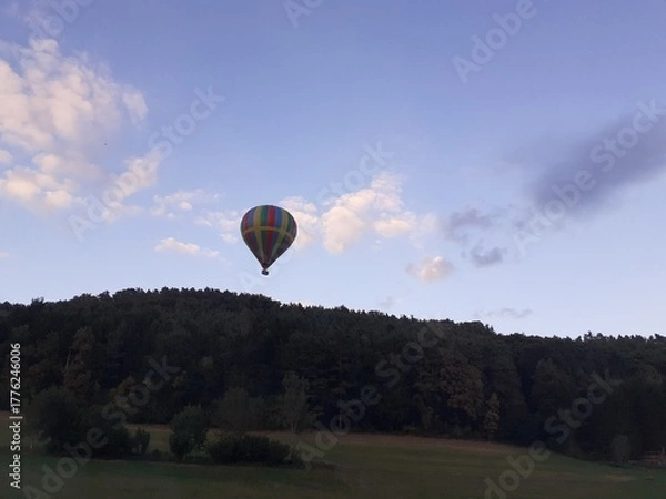 Obraz Heißluftballon