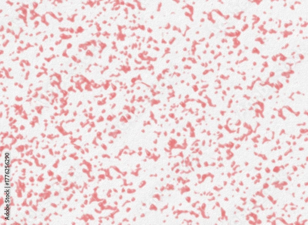 Obraz 和紙とまだら模様　赤色