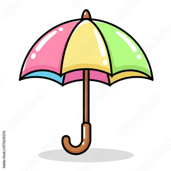 Obraz cute umbrella