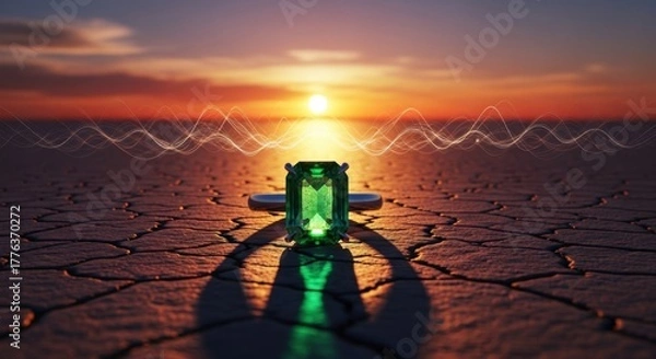 Obraz diamond ring with diamonds