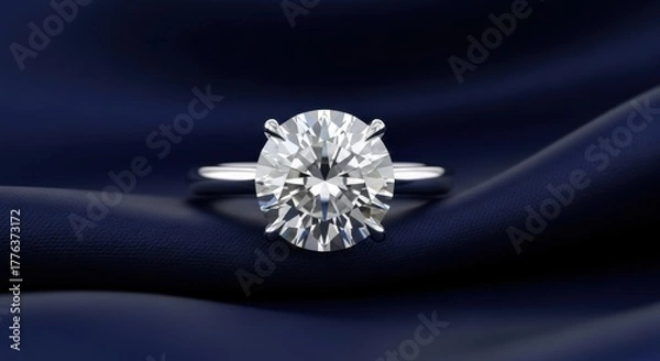 Obraz ring with diamonds