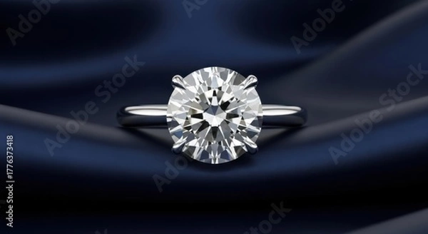 Obraz ring with diamonds