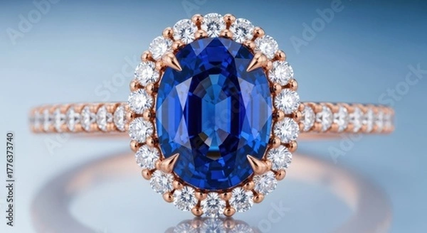 Obraz ring with diamonds