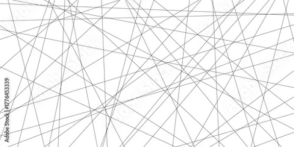 Fototapeta Abstract line background. abstract black lines with white background creative and geometric shape with white luxury pattern and paper texture and geometric shape with white luxury style.	
