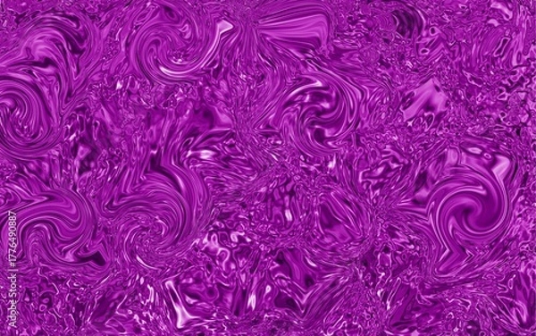 Fototapeta Stunning abstract background with fluid purple color and indigo hues, perfect premium designs, atmospheric overlays, captivating digital art wallpaper