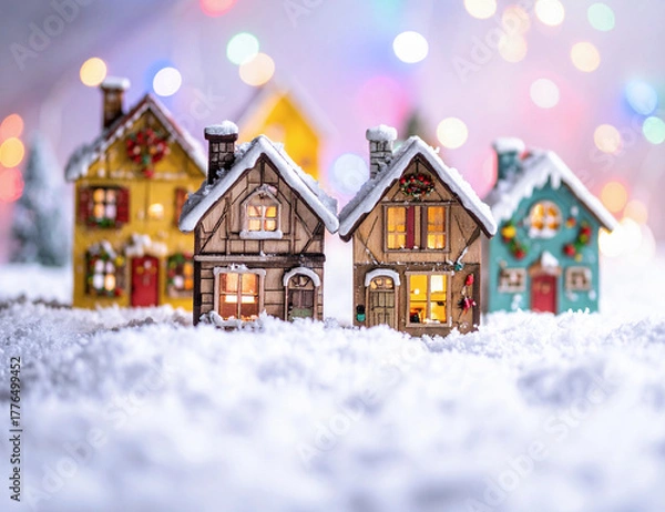 Fototapeta Happy New Year Greeting Card Image